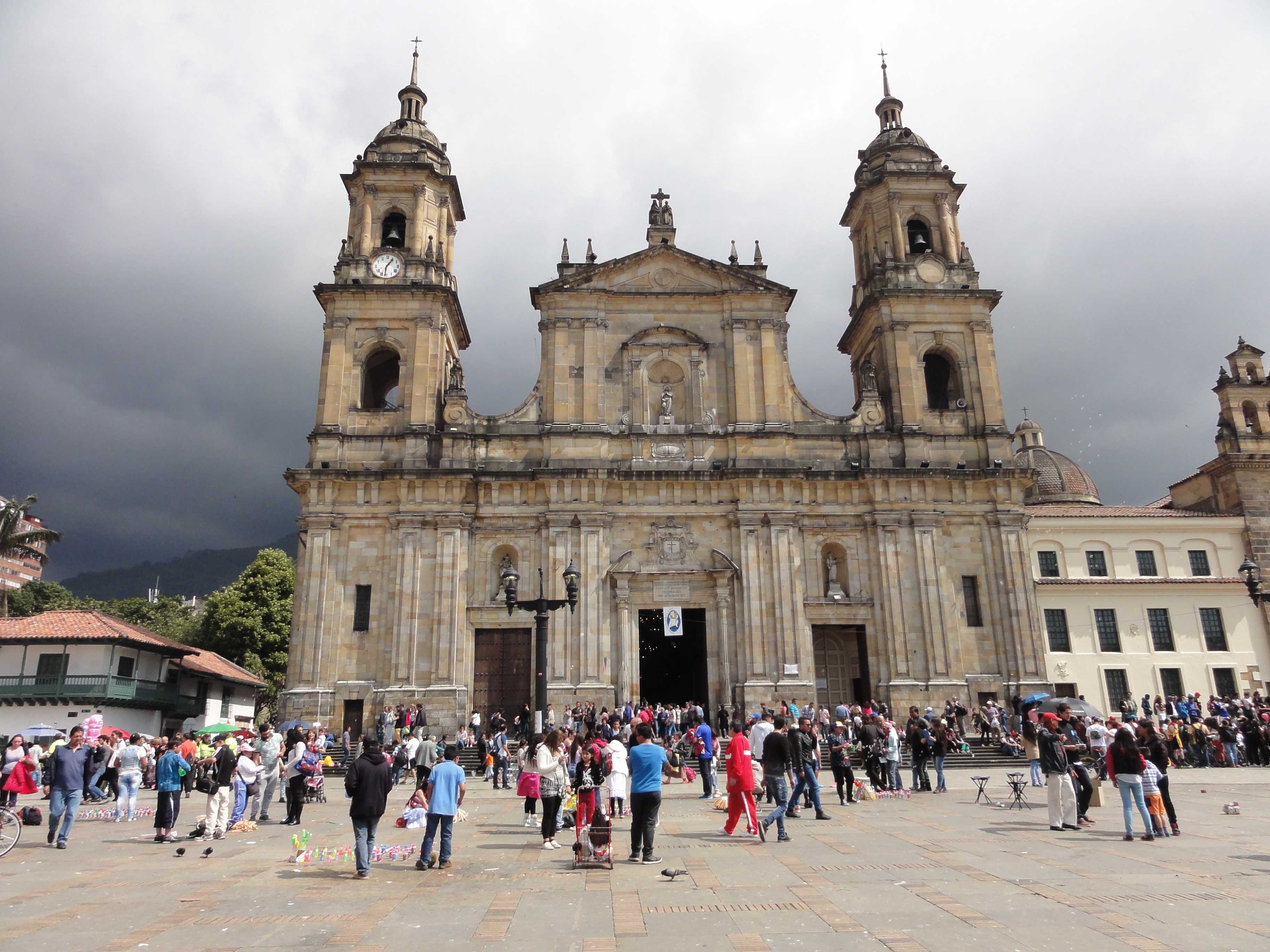 58 - Plaza De Bolivar In Bogota