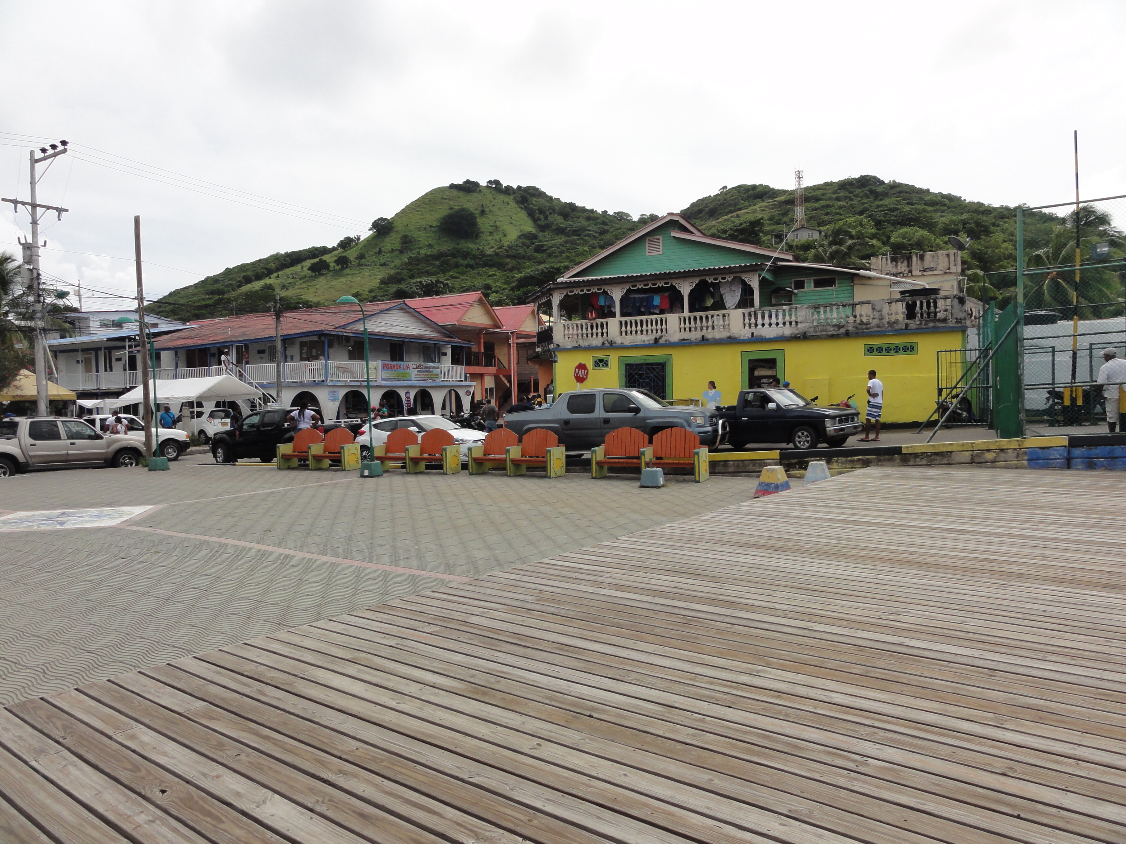 6 - Providencia Main Town Harbour