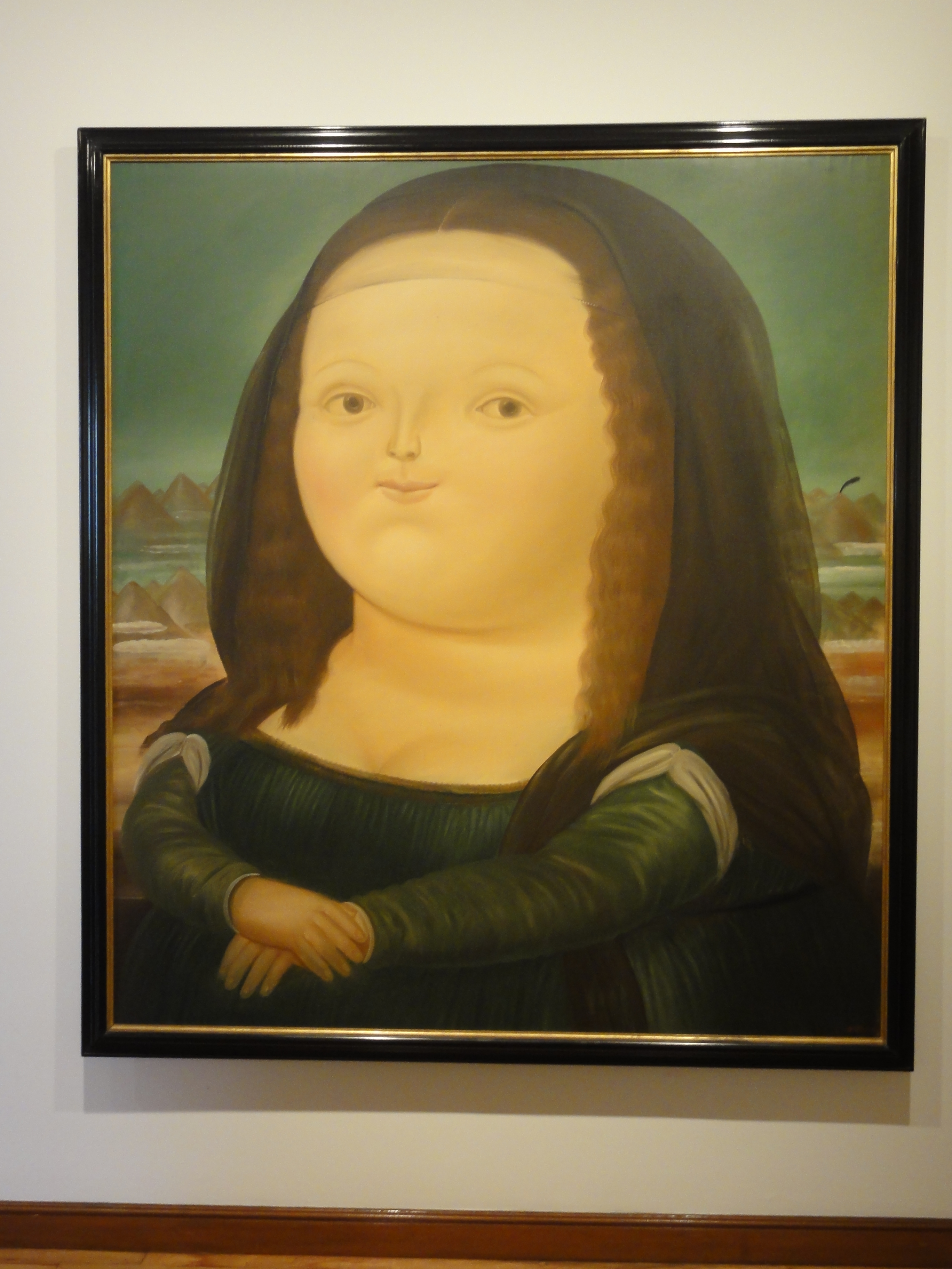 68 - Botero Painting In Museo De Arte Del Banco