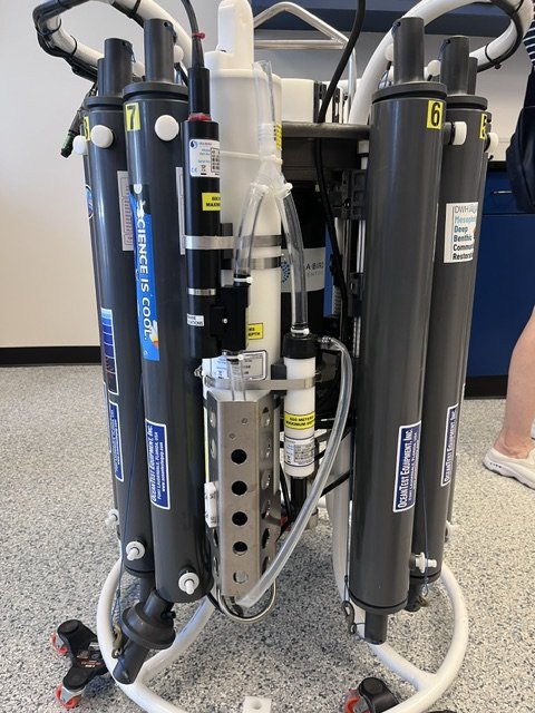 9 - automated seawater sampler detail