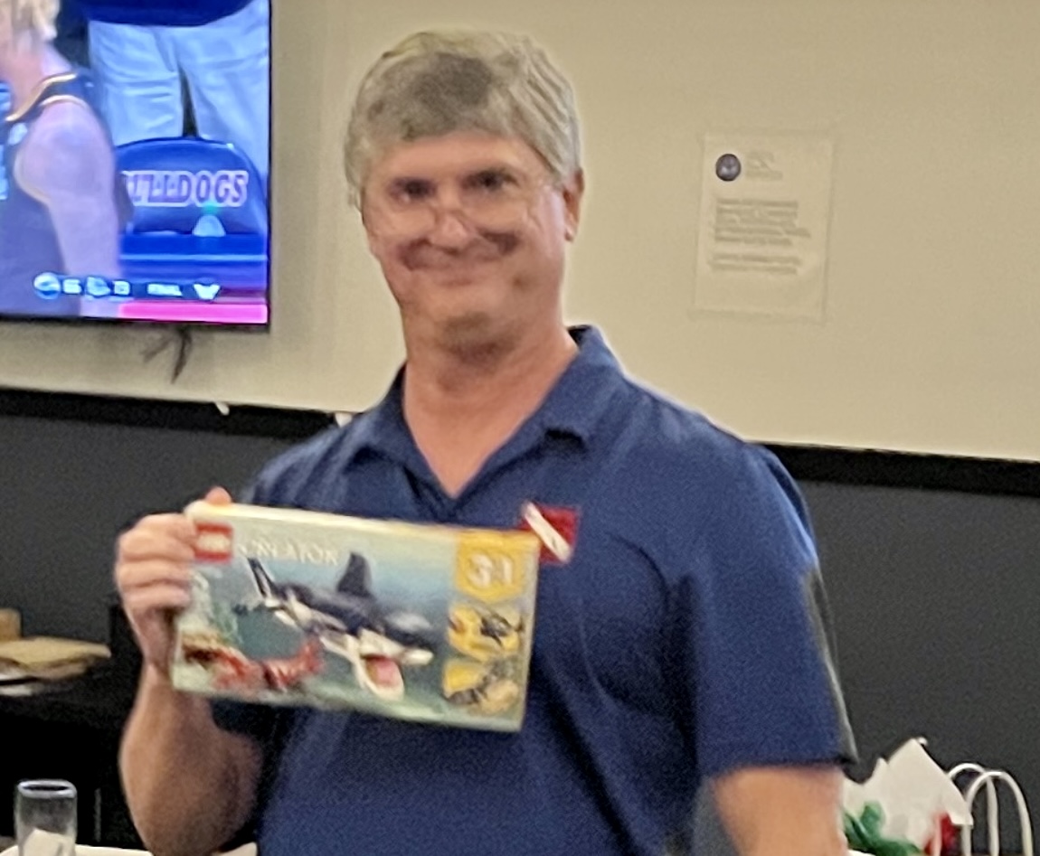 A Lego shark for Butch