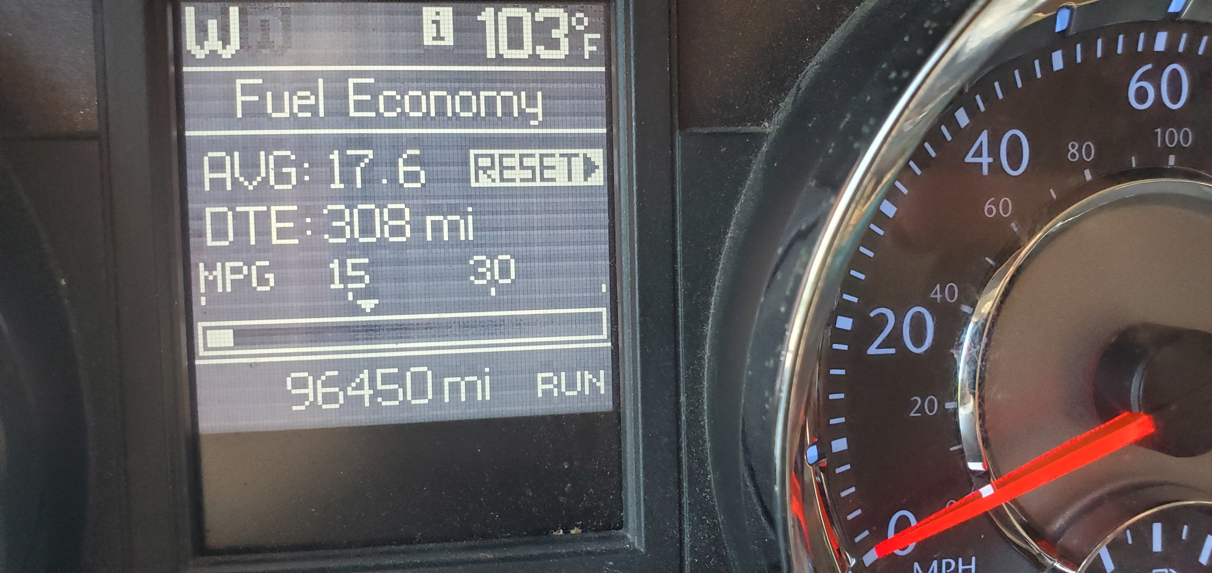 A little warm
