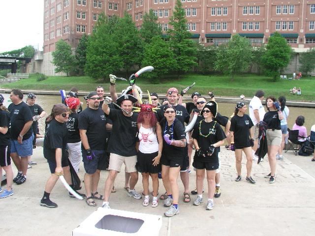 Accosting the spectators