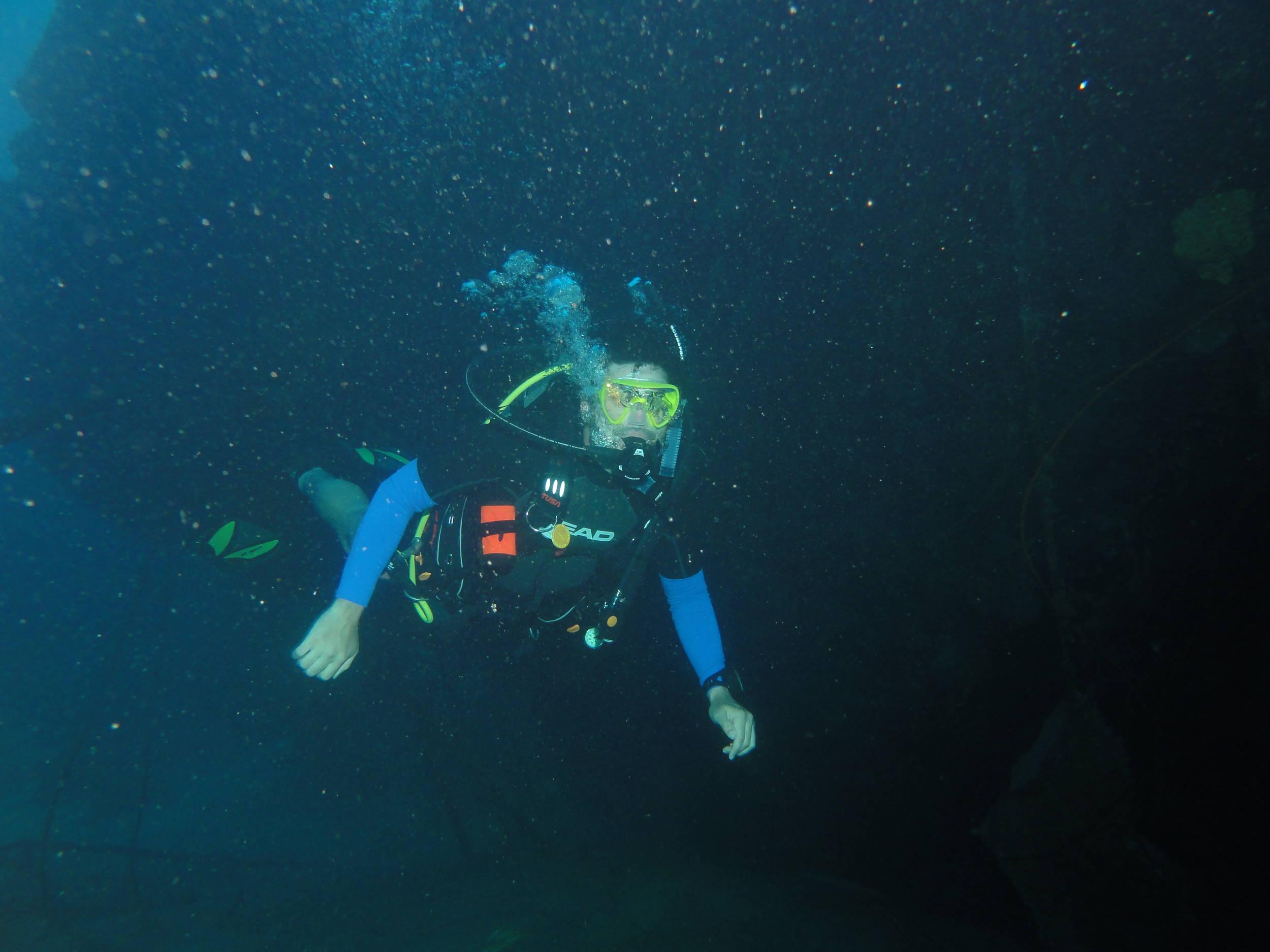 American Wookie on Hilma Hooker wreck