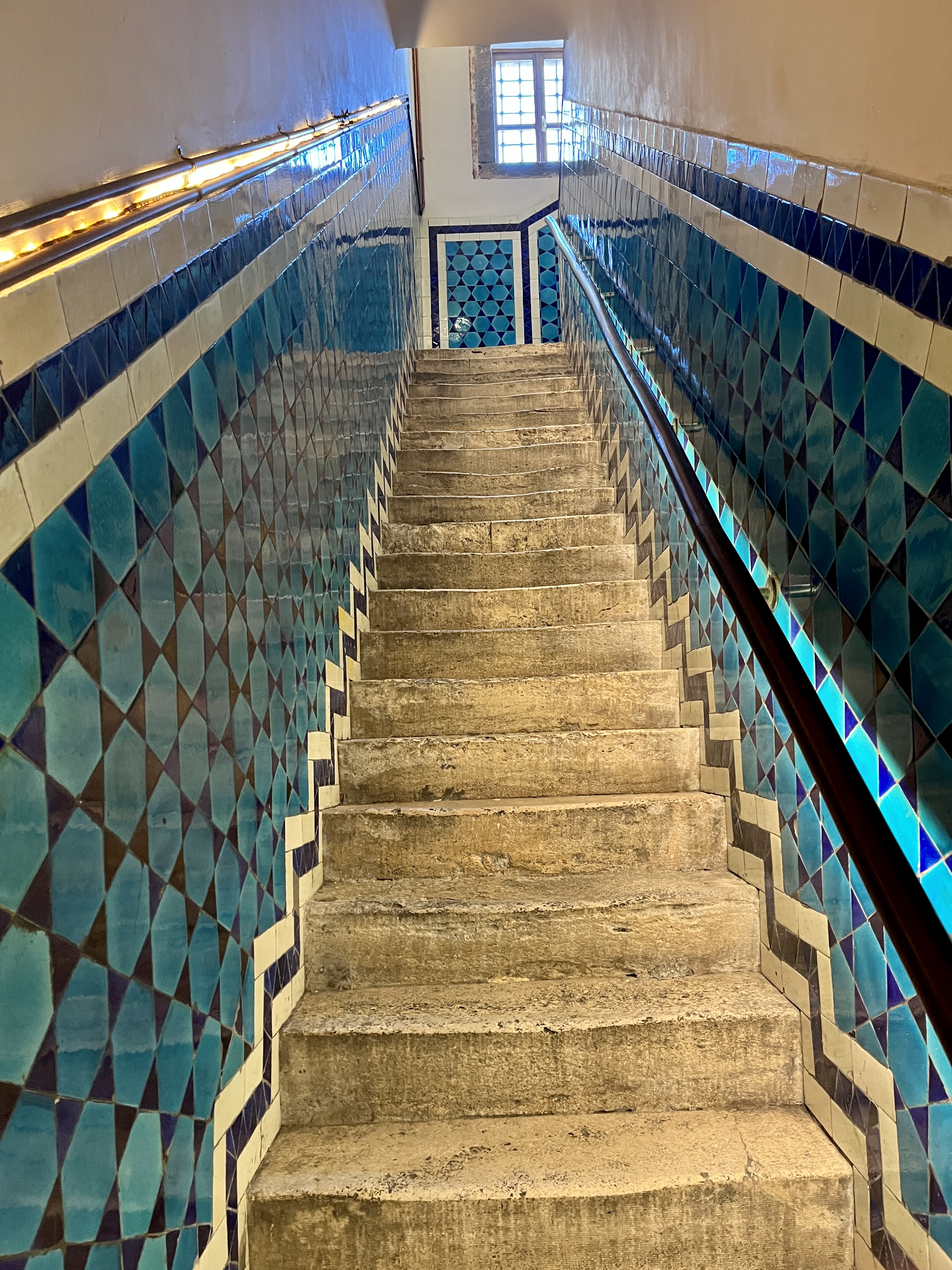 Ancient steps (built 1664)
