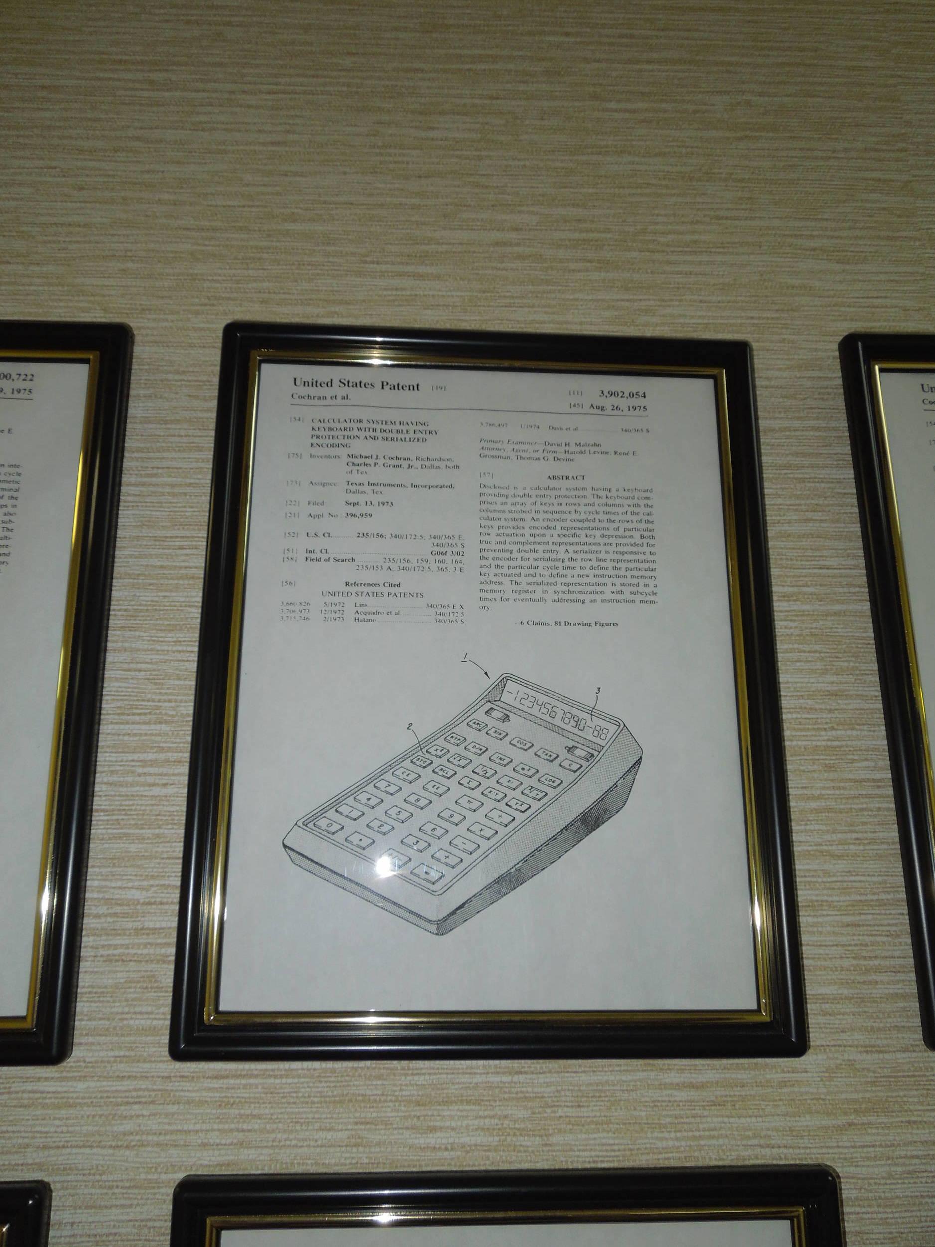 and the patent to go with it