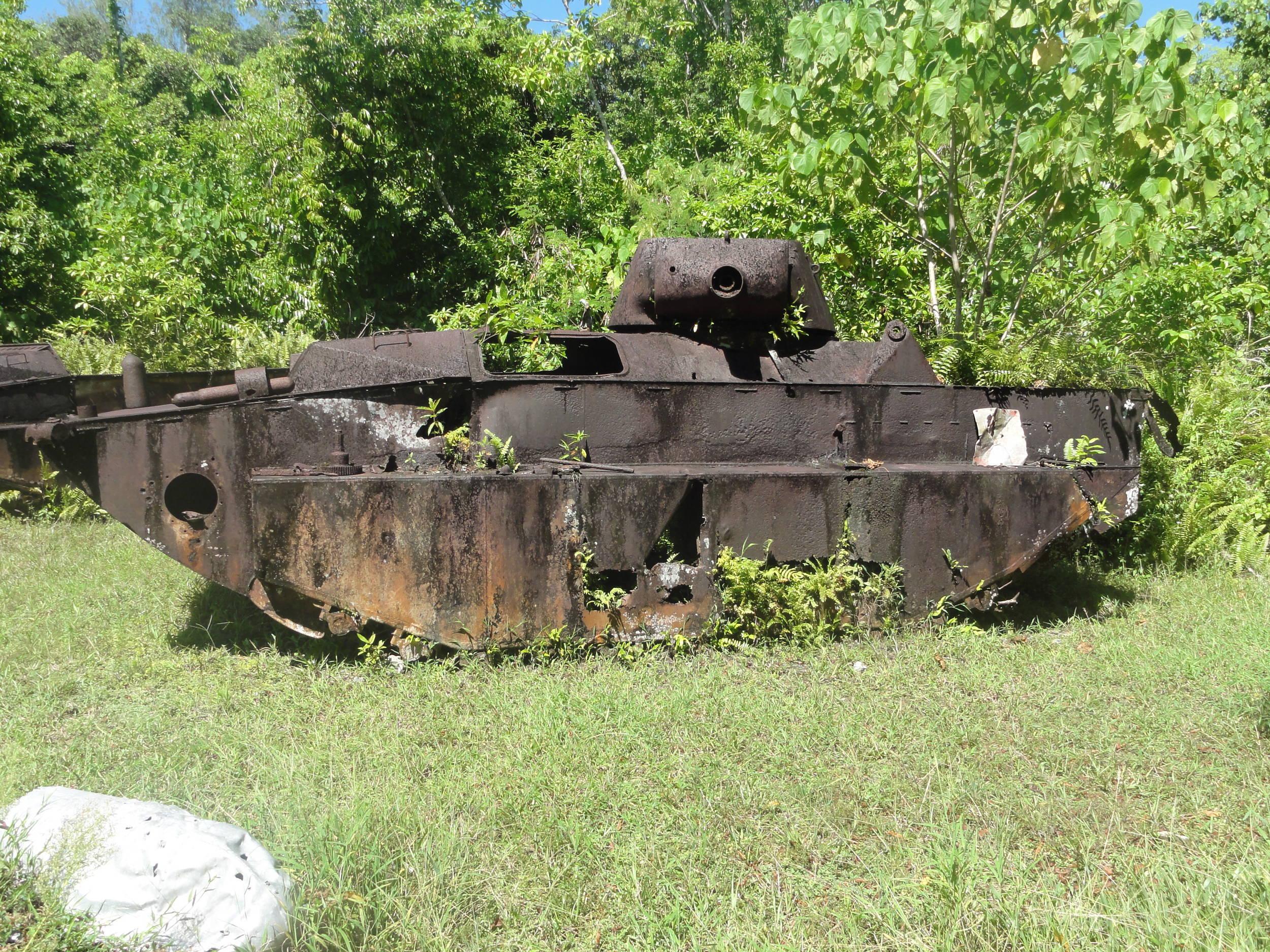 APC on Peleliu