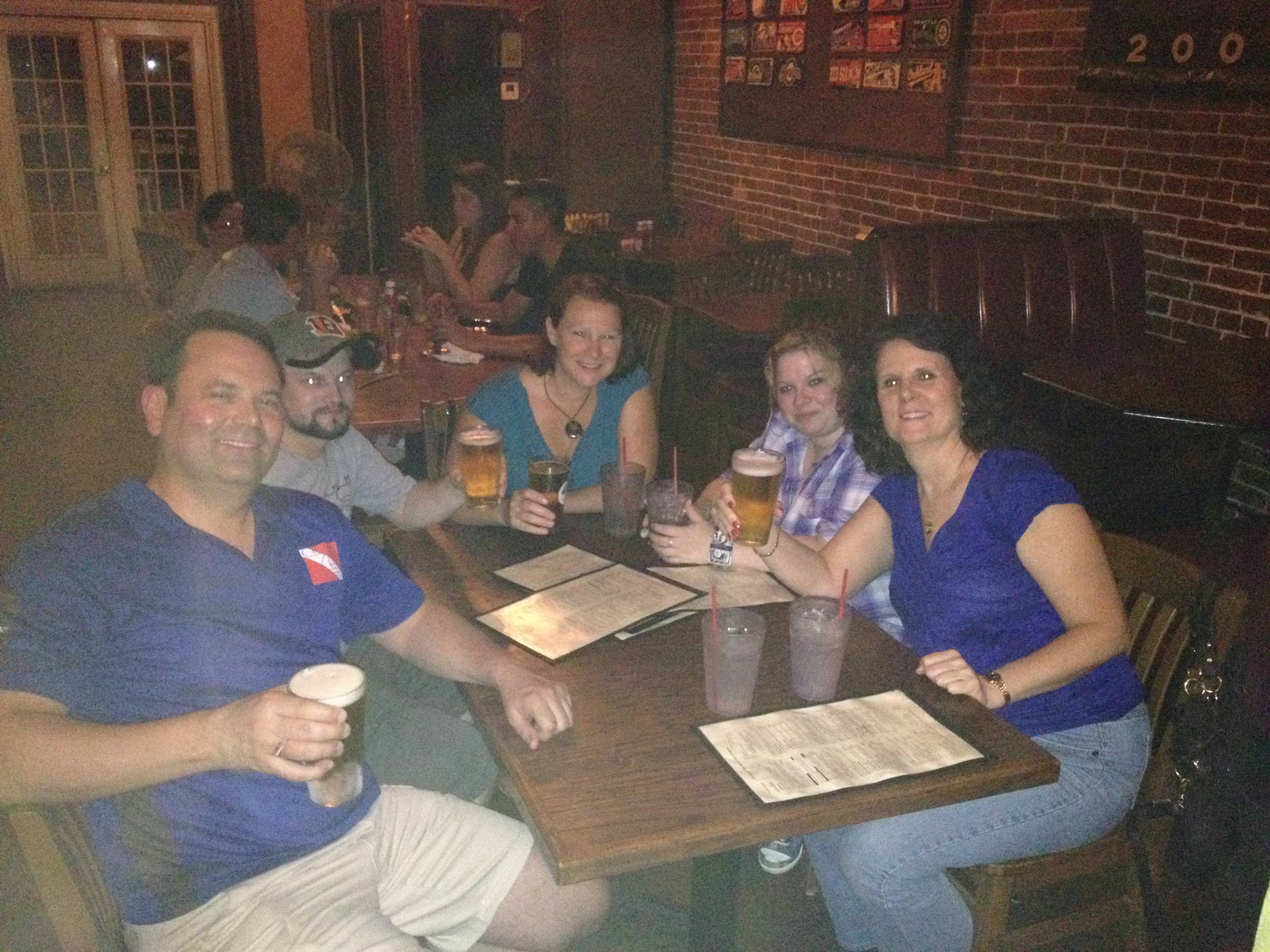 Apres derby drinks