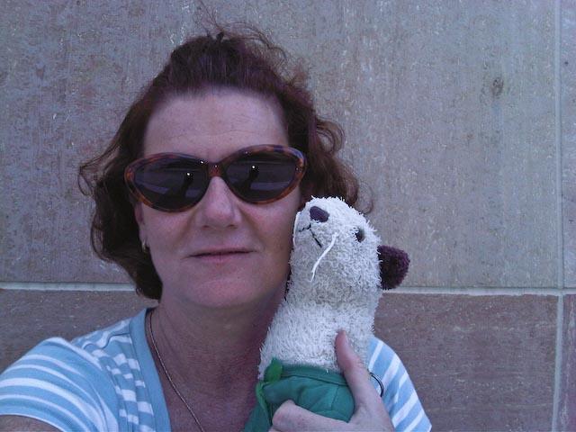 Australia 2010 Vanessa and Wet at Hobby for Flght to LAX