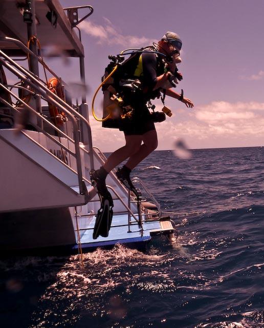 Australia 2010 Vanessa jumps in