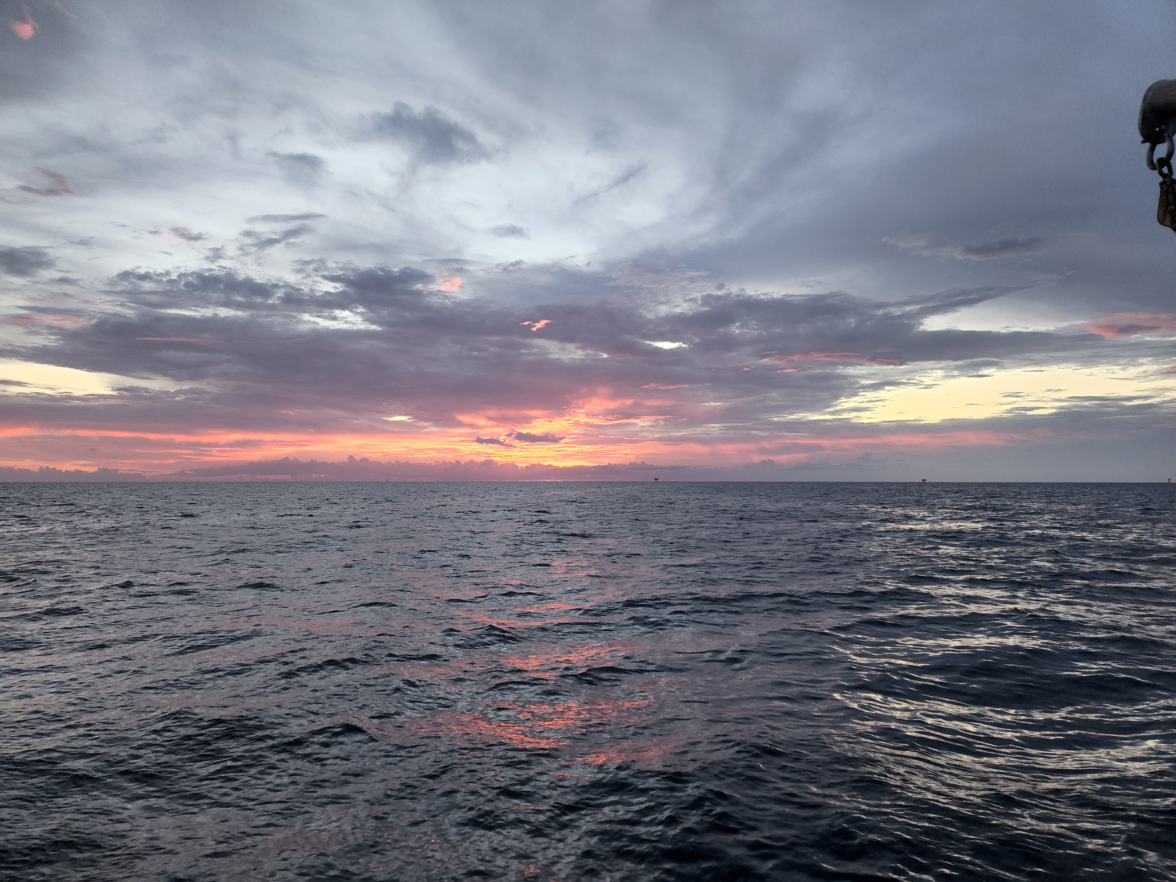 Beautiful sunset on the Gulf