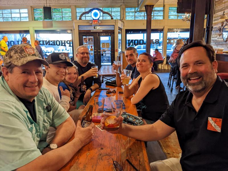 Before we knew the kitchen was closed!