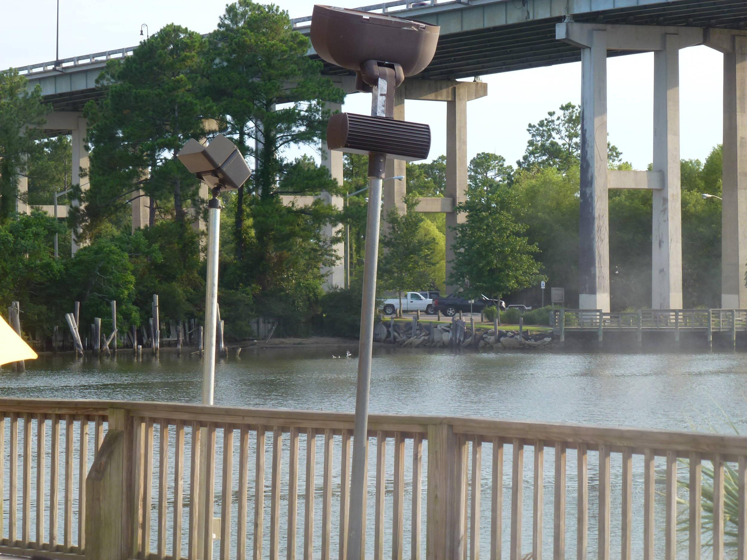 Behind Bama Breeze Bar