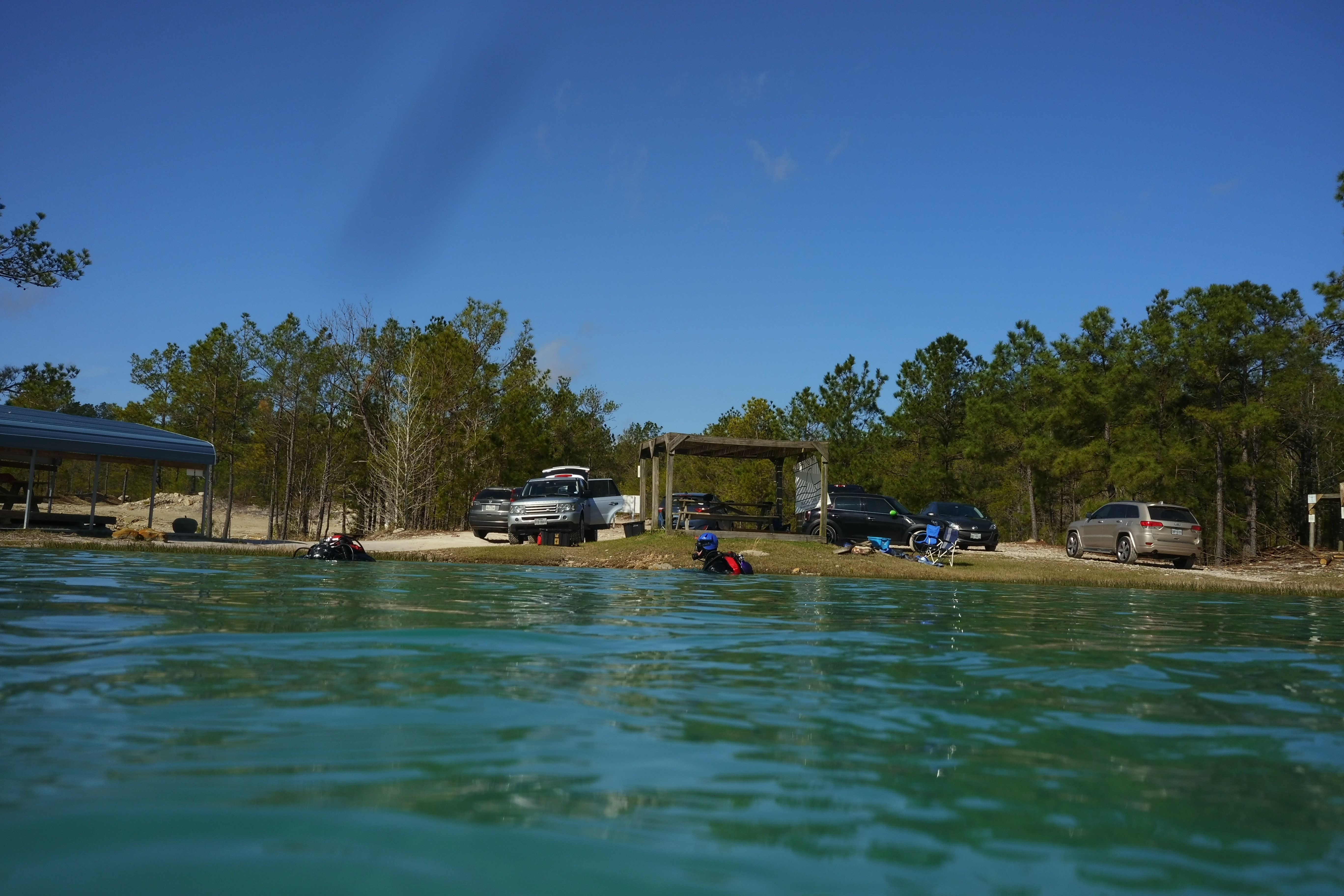 Blue Lagoon dive start