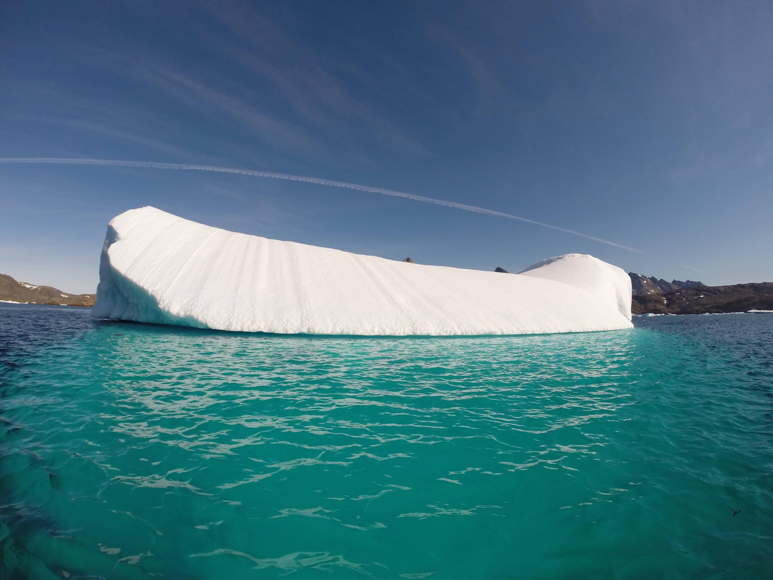 Blue skys and clear water, but not the Bahamas