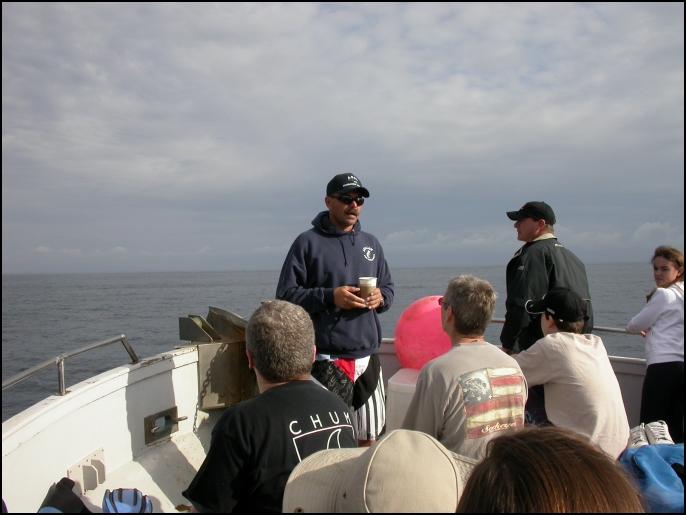Bob Preps the Divers
