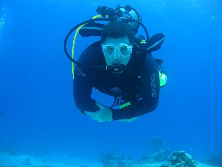 Booty makes a carrier landing