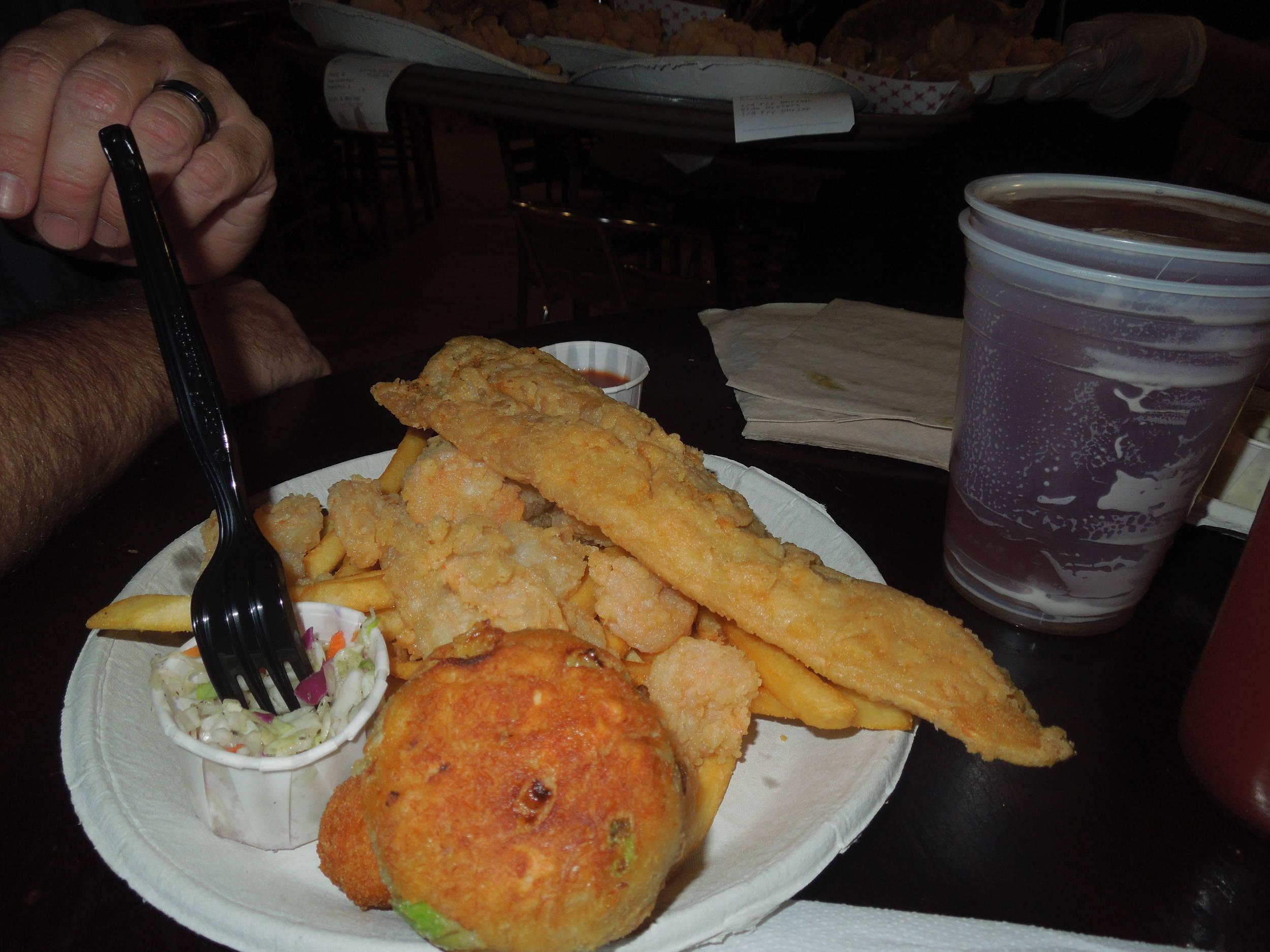 Bowen's Island seafood