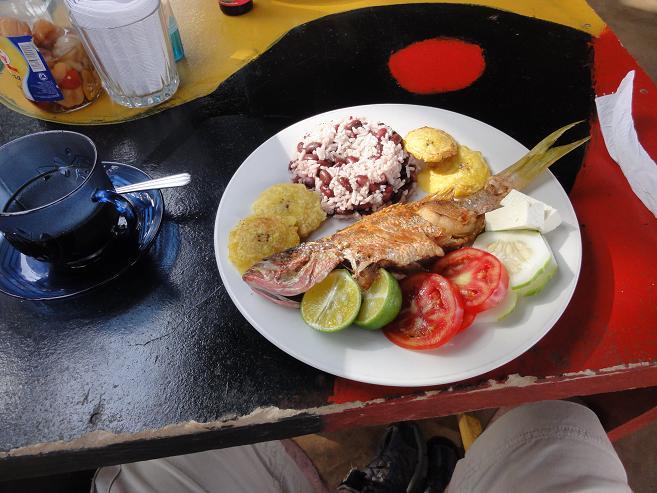 Breakfast for divers