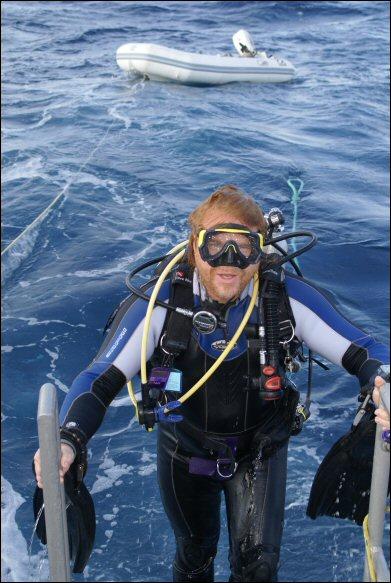 Capt. Frank Ponders a Rebreather Purchase