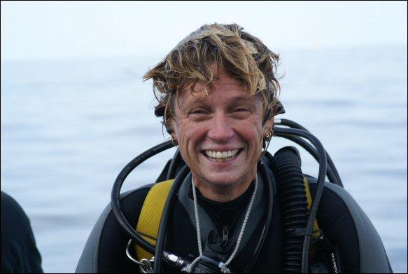 Capt. Tricia Post Dive