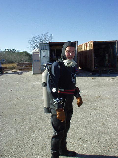 Captain HardHead, scuba superhero