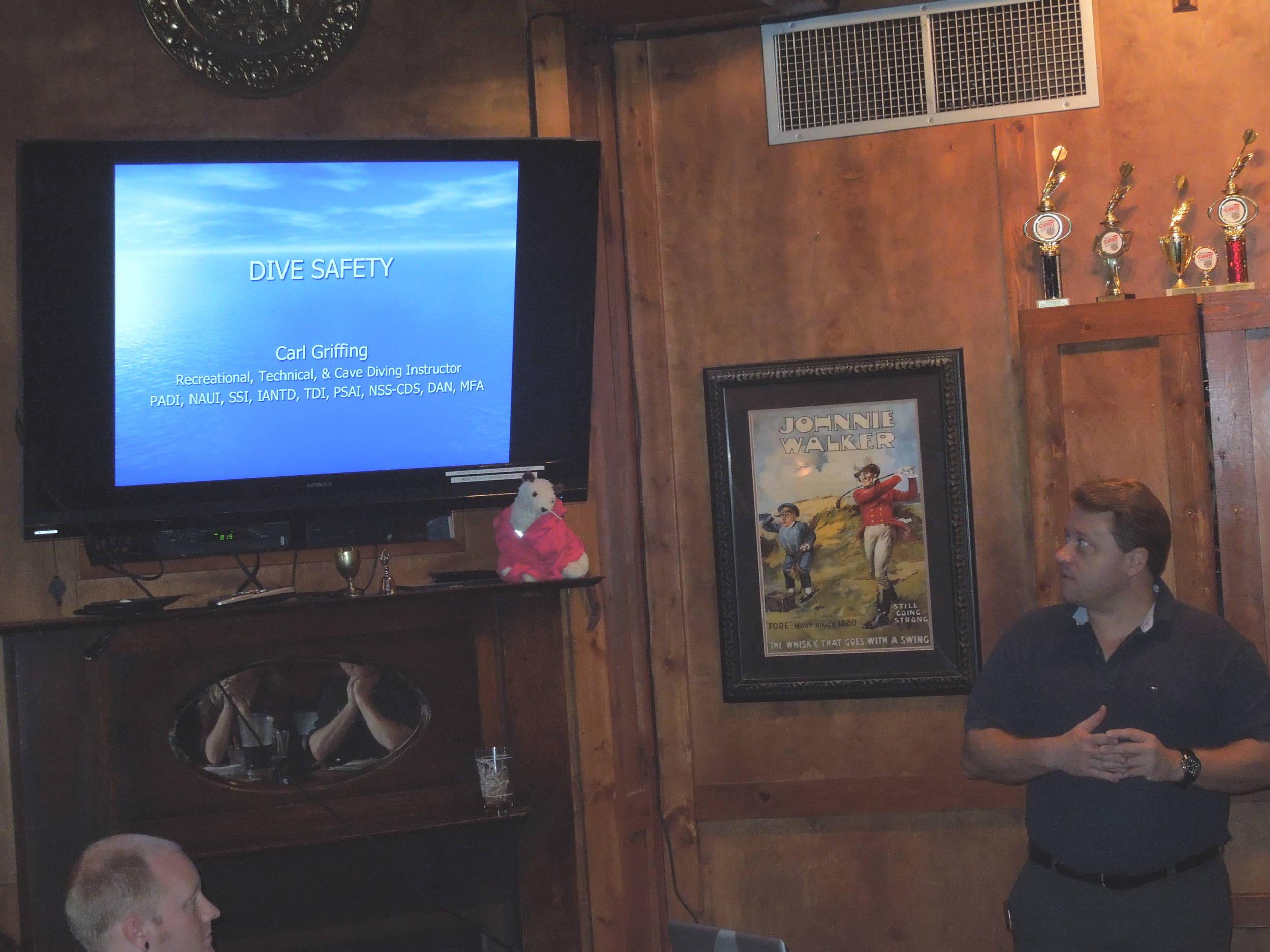 Carl Griffing, our Feb speaker