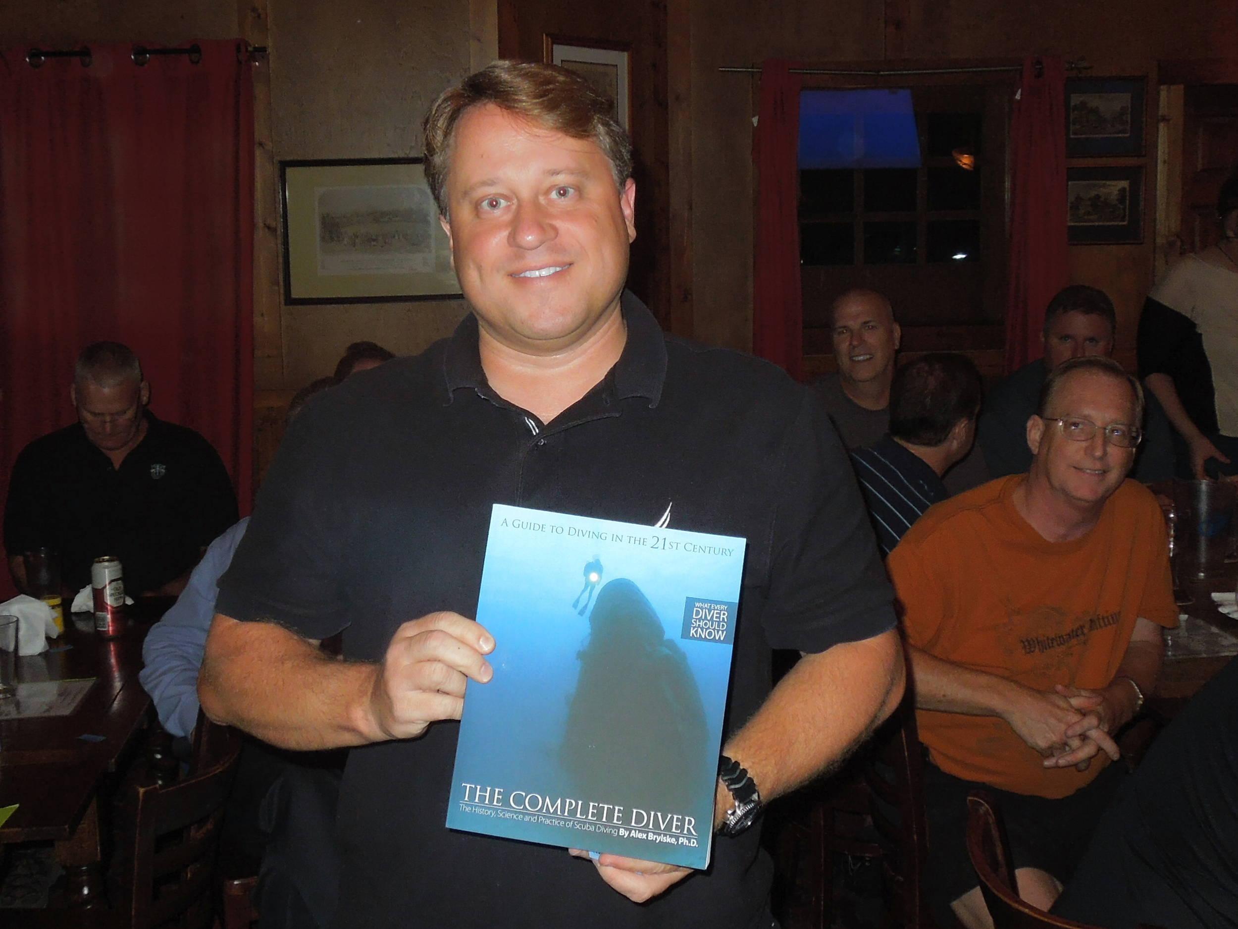 Cave Diver won the door prize