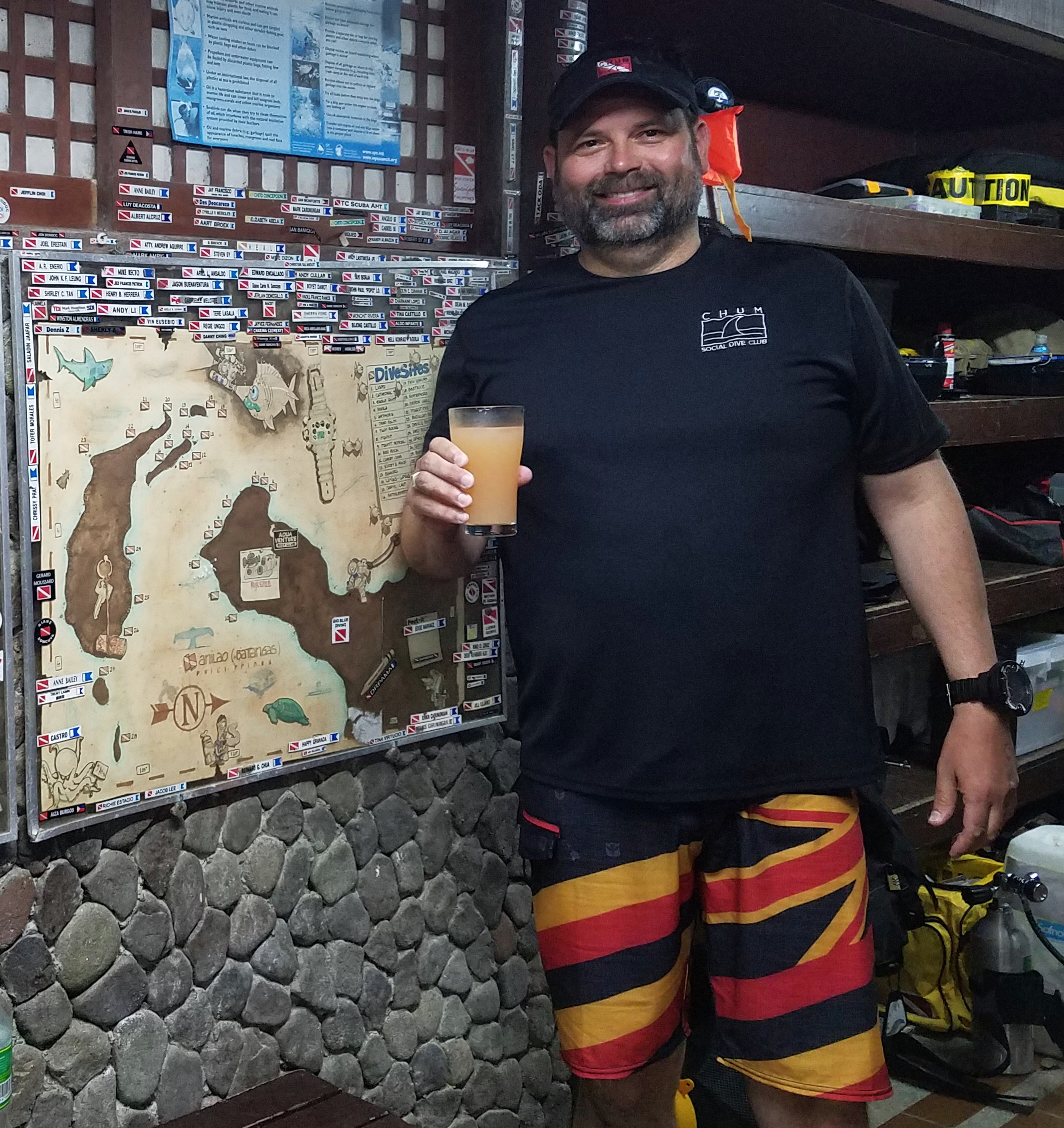 Celebrating a great trip