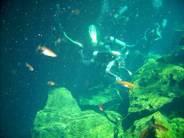Chac Mool under surface