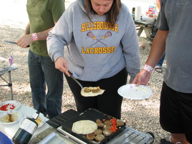 Chef MissTrish serves up breakfast