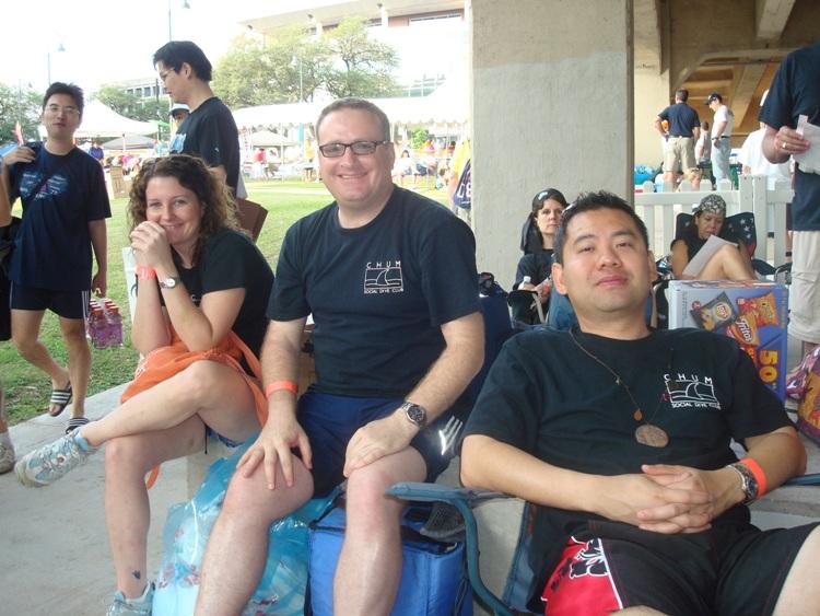 Chillin before the races