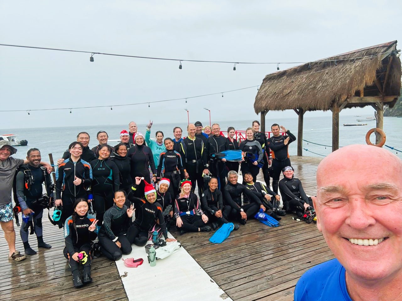 Christmas Day divers