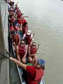 CHUM 2011 Dragon Boat Team Practice