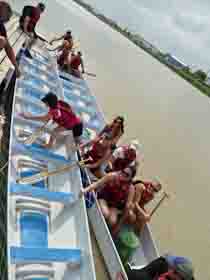 CHUM 2011 Dragon Boat Team Practice