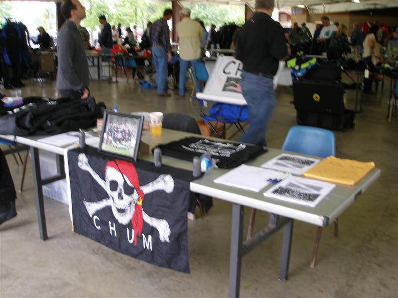 CHUM at the BAD flea market