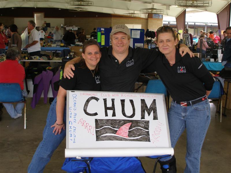 CHUM at the BAD flea market