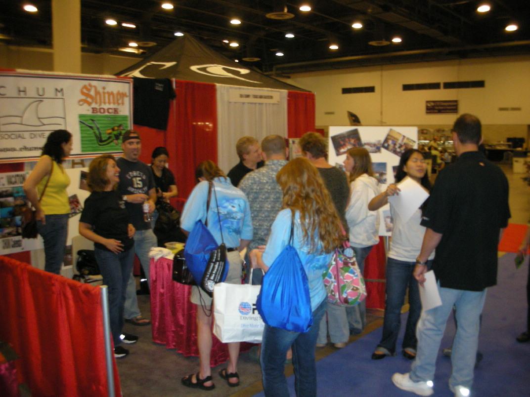 CHUM Booth at SeaSpace 07