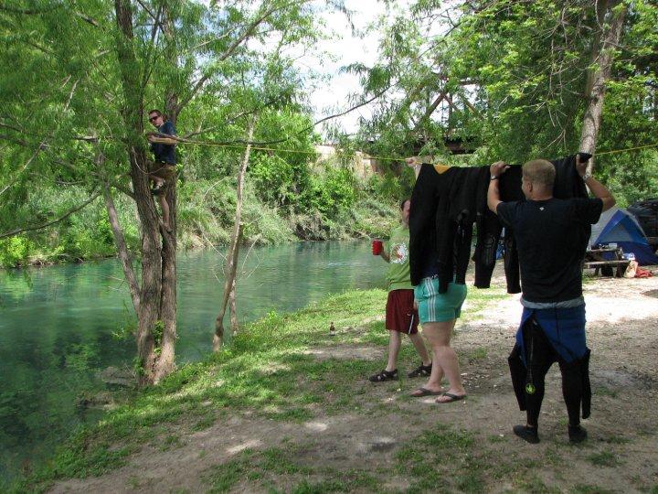 CHUM Claims the Comal - April 2010