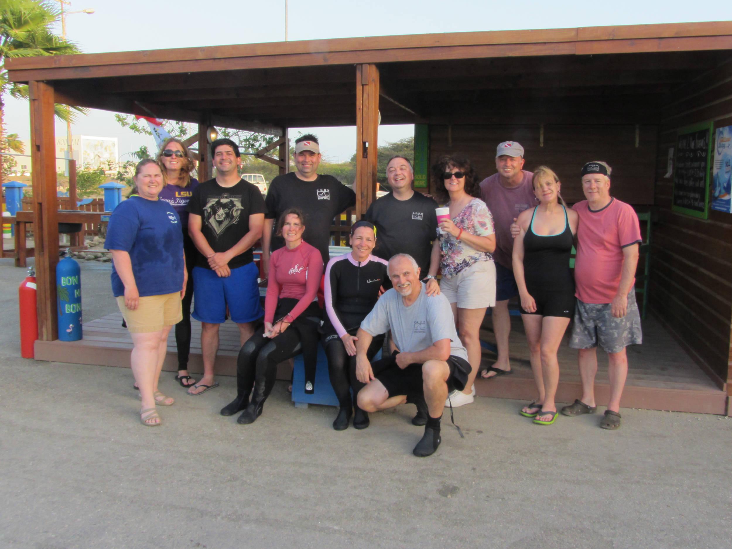 Chum club at Dive Friends