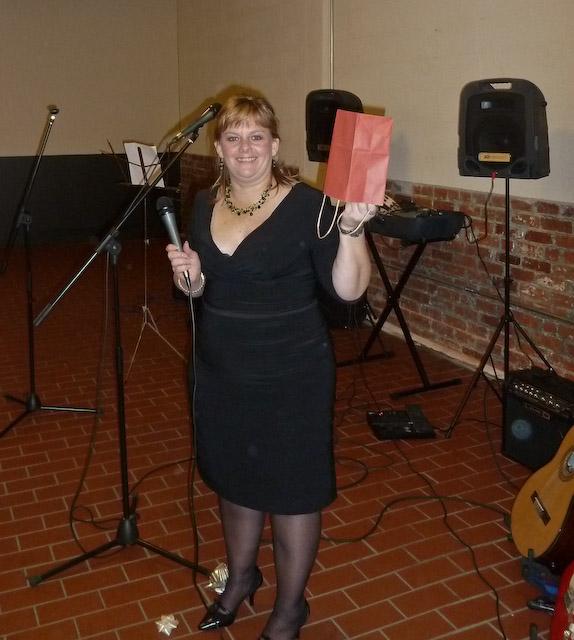 CHUM Holiday Parrrty Gift MC Cold H2O is very happythat the ticket bag is E