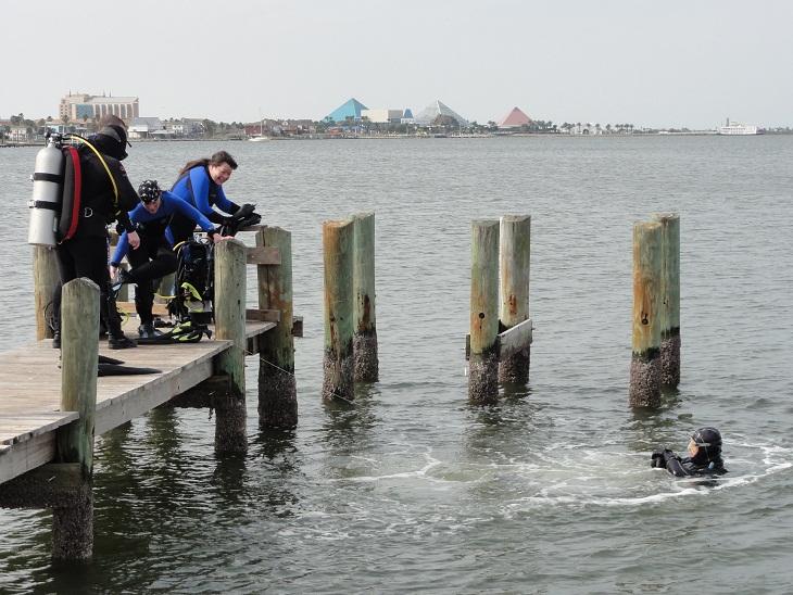 CHUM on the pier