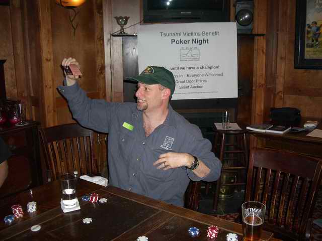 CHUM poker night for Tsunami relief