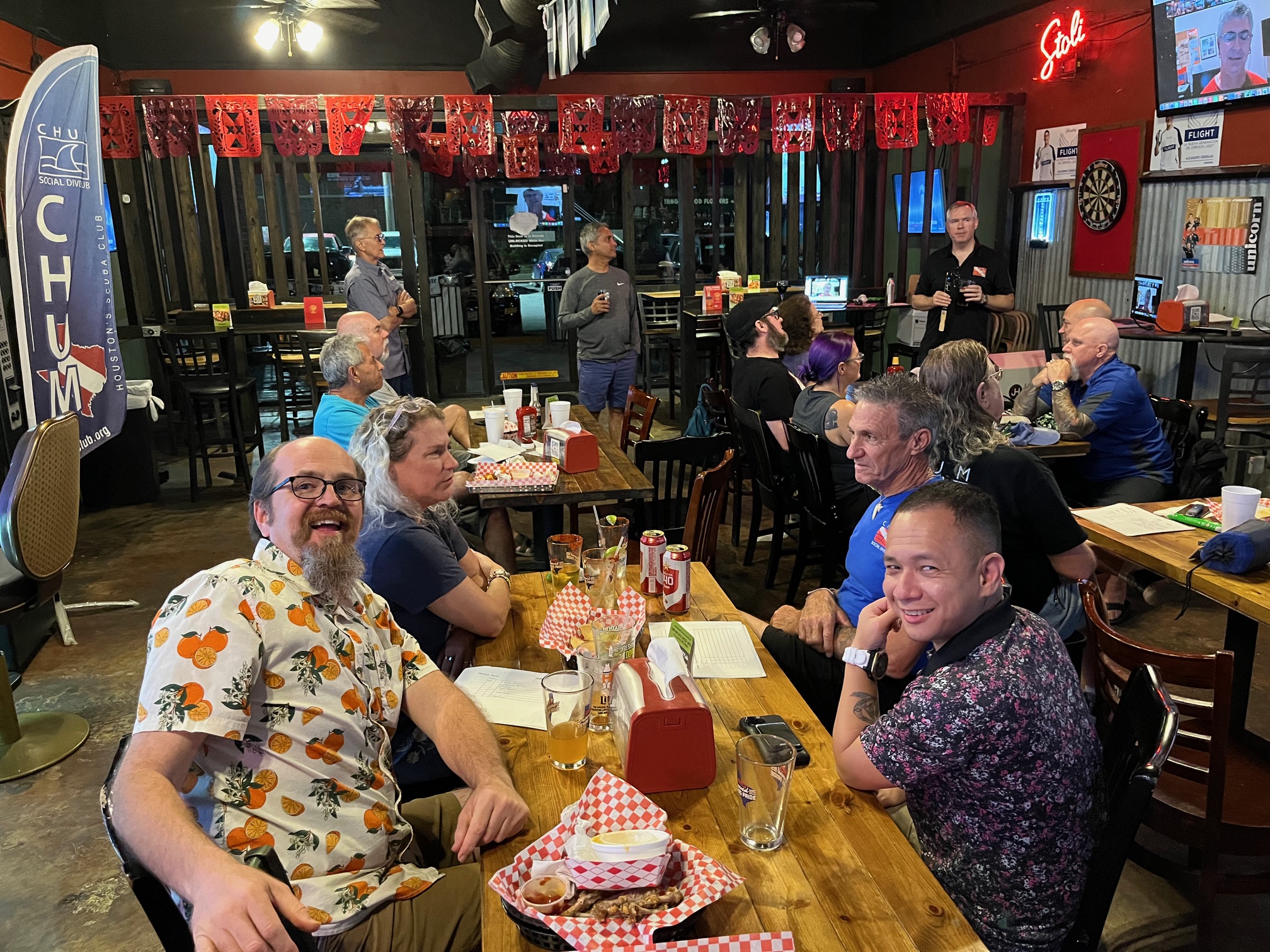 CHUM Trivia Aug 2024 - the rowdy end of the room