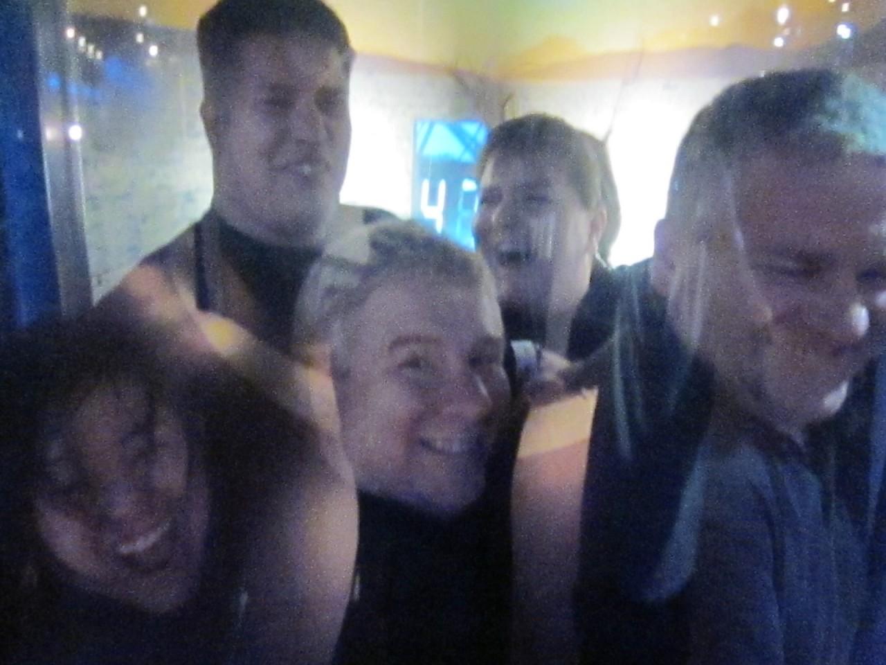 CHUMMERS brave the Hurricane