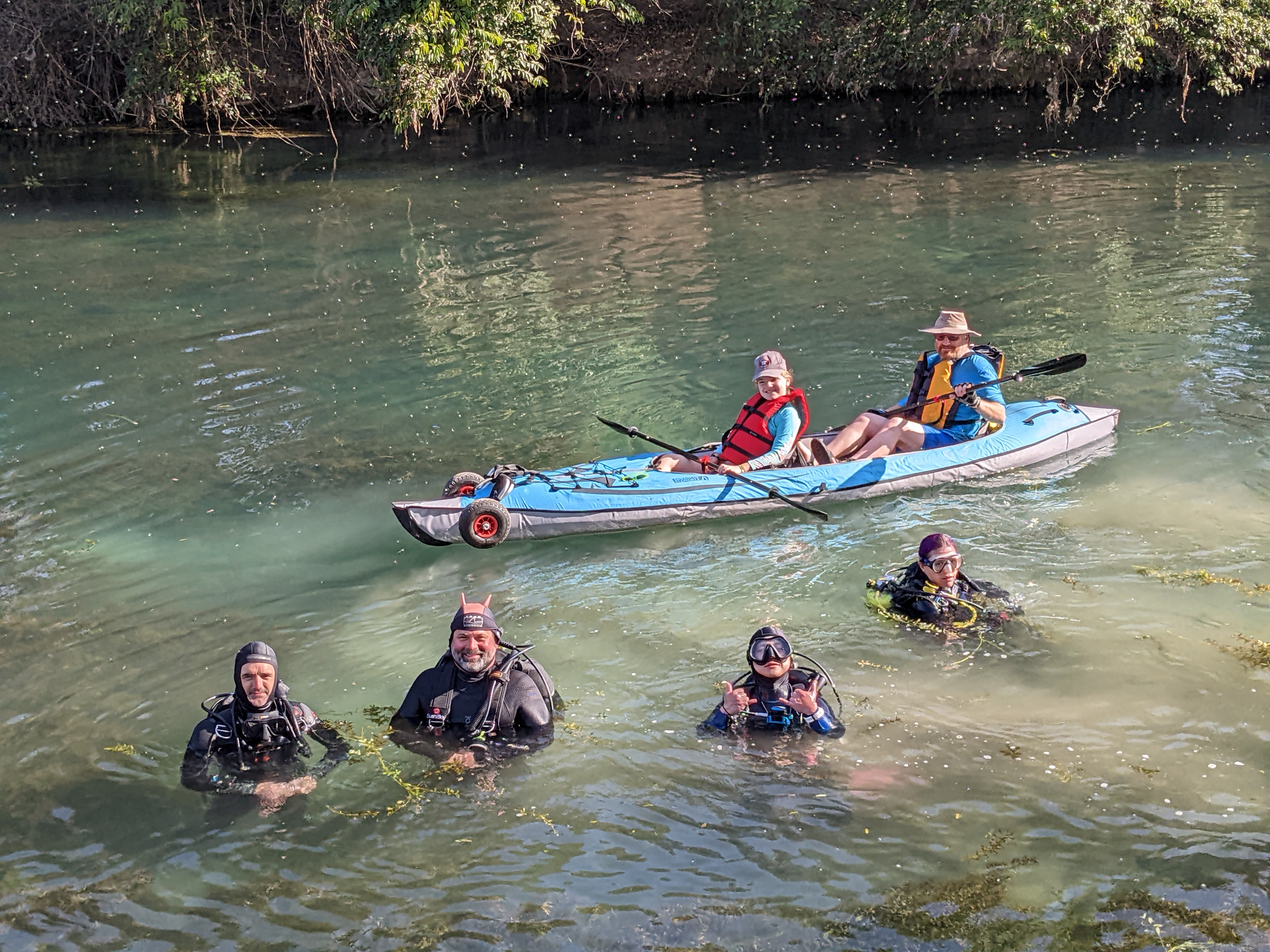 CHUMMERS in the water 2