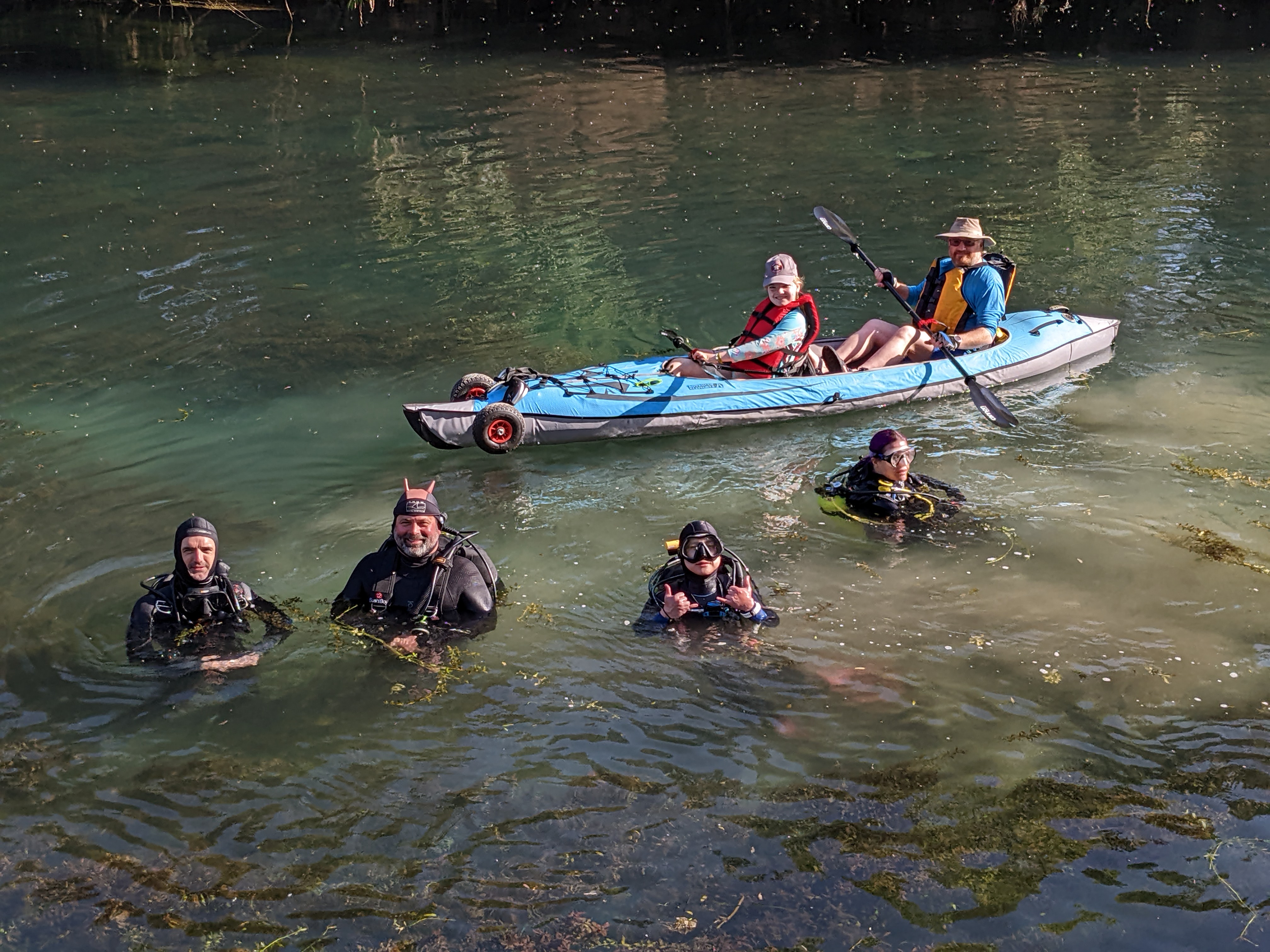 CHUMMERS in the water 3