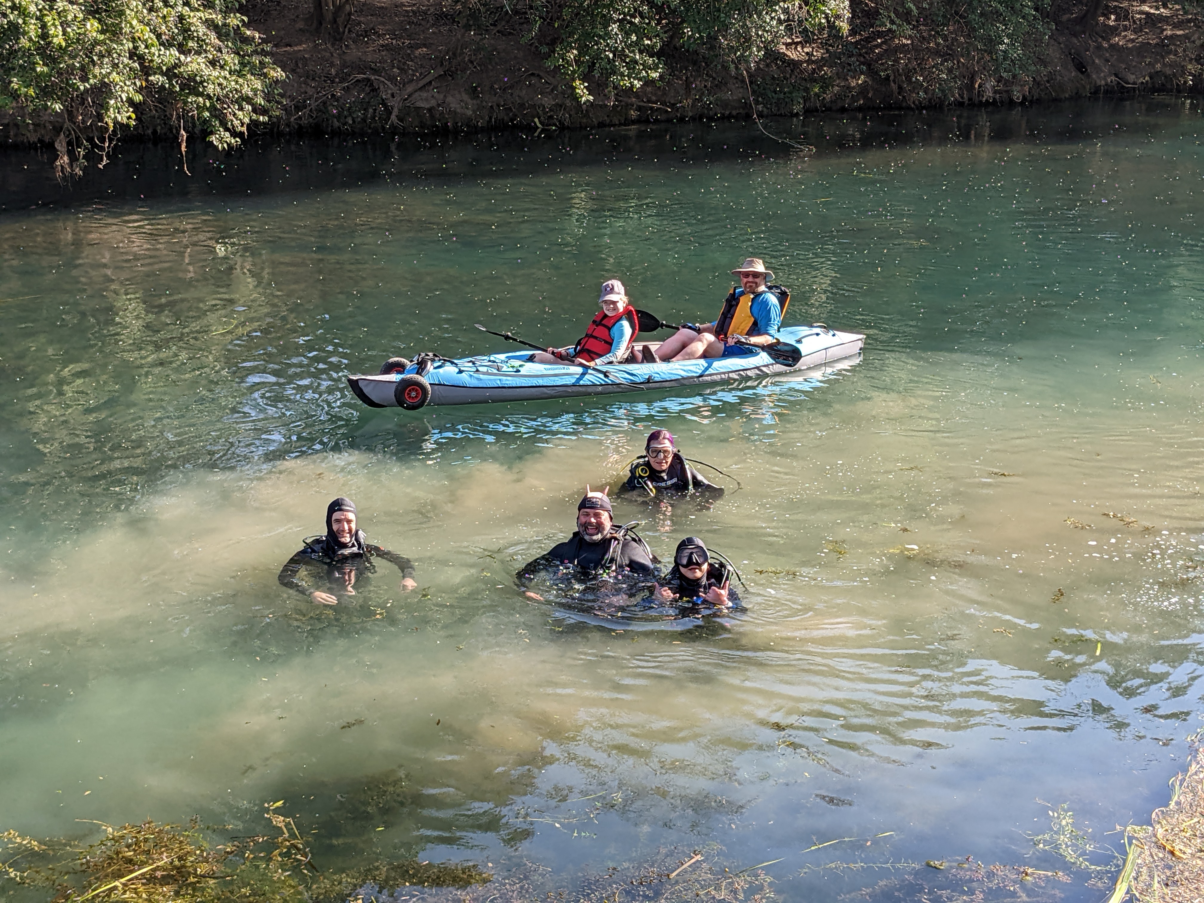 CHUMMERS in the water 4