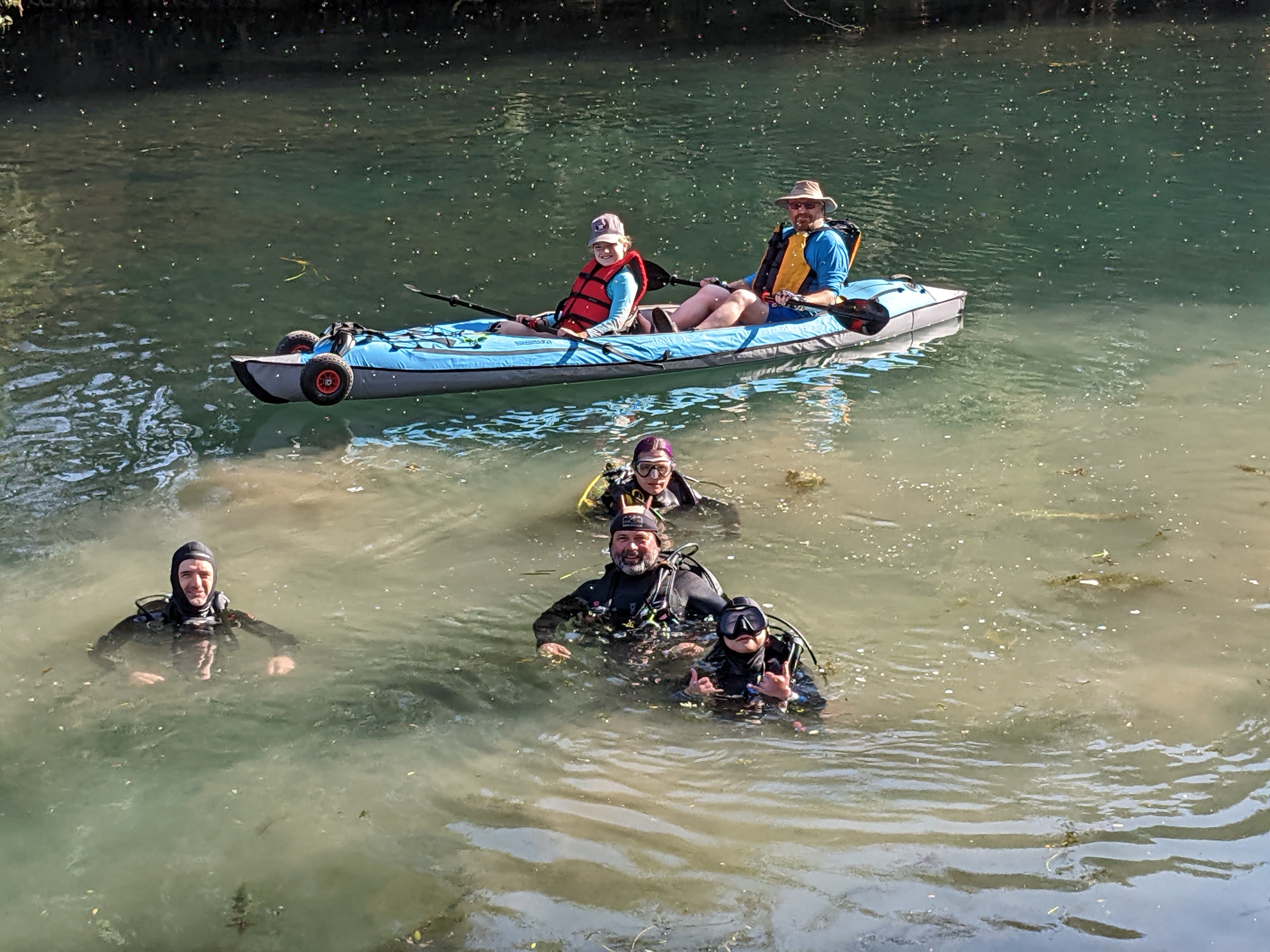 CHUMMERS in the water 5