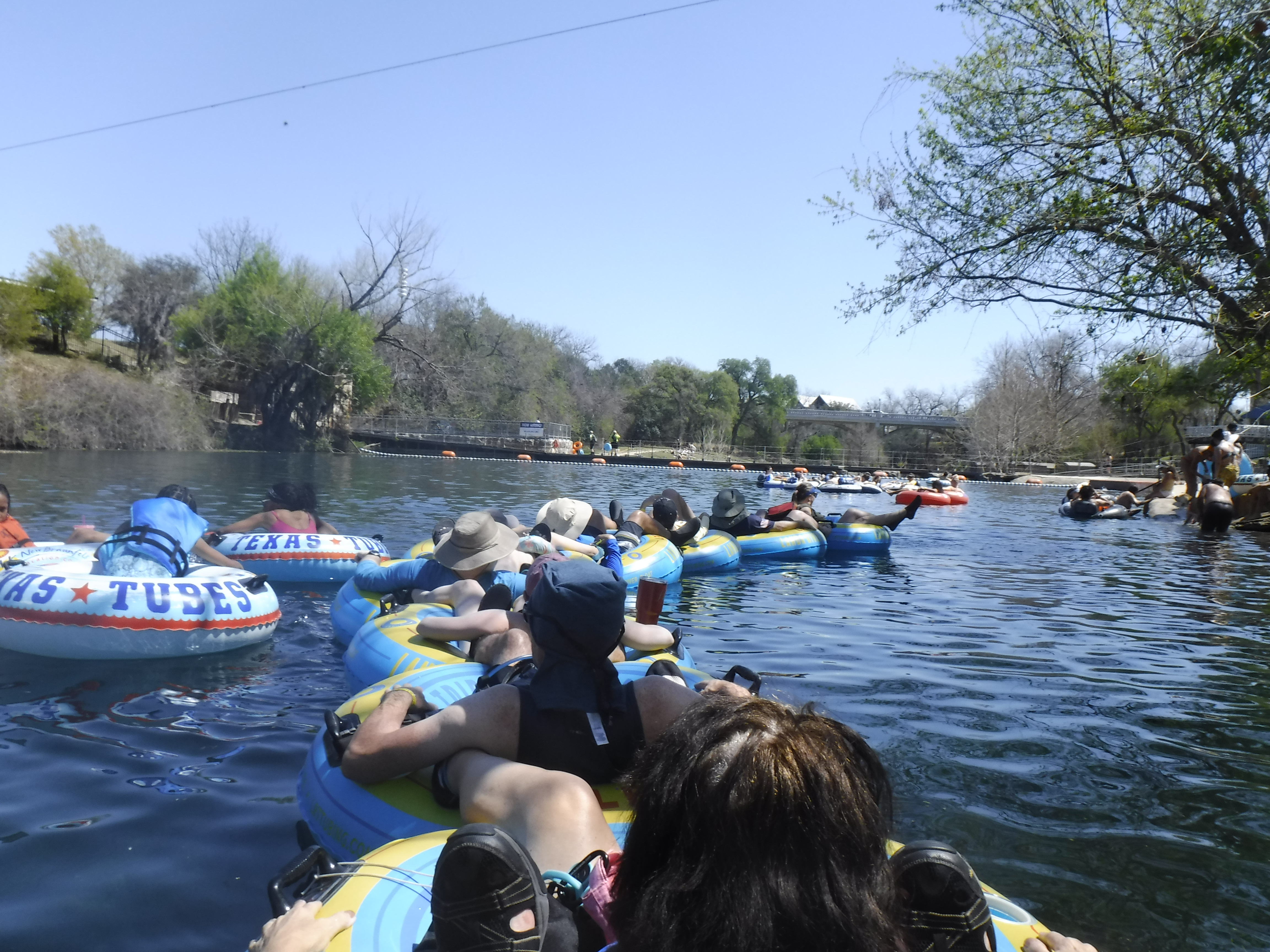 CHUM'O'PEDE all lined up for the first Tube Shoot